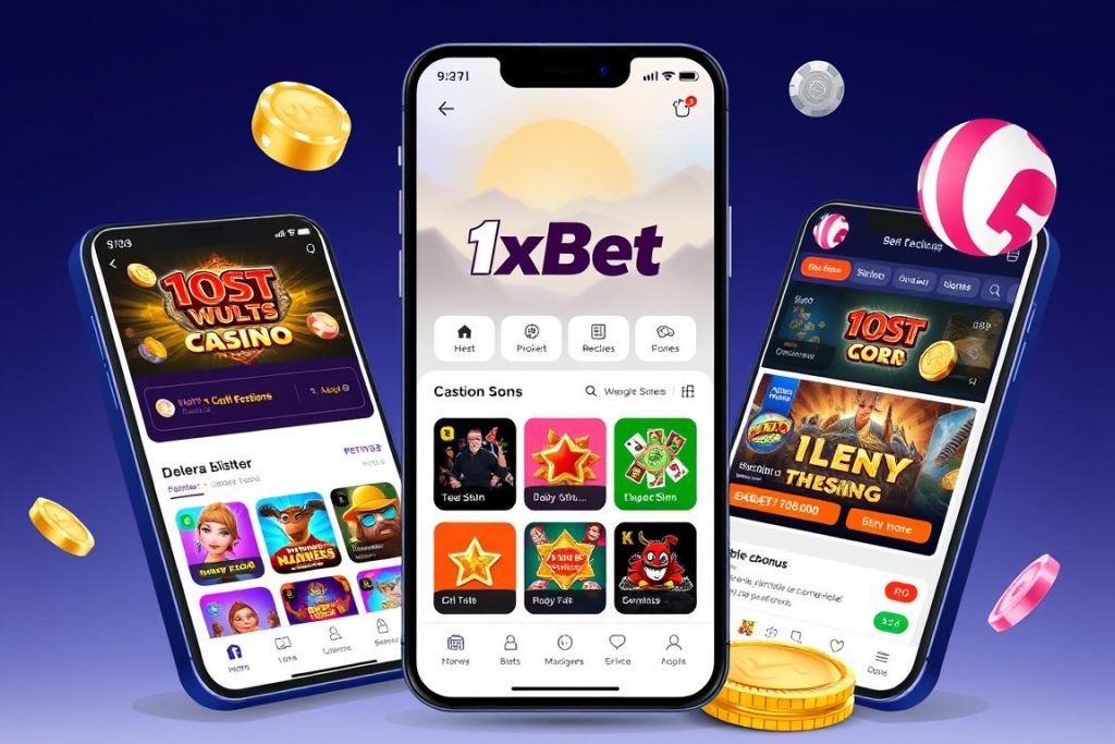 интерфейс и функциональные возможности приложения 1xBet